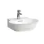 Laufen New Classic Раковина 50х45х17 см, без отв., подвесная, с переливом, цвет: белый LCC
