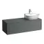 Laufen New Classic Тумба с раковиной, DX, 117.5х45.5х34.5см, 1 ящик, подвесная, цвет: серый