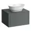 Laufen New Classic Тумба с раковиной, 57.5x45.5x34.5см,1 ящик, подвесная, цвет: серый