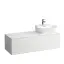 Laufen New Classic Тумба с раковиной, DX, 117.5x45.5x34.5см, 1 ящик, подвесная, цвет: белый глянцевый