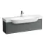 Laufen New Classic Тумба с раковиной, 117.5х31.5х34.5см, 1 ящик, подвесная, цвет: серый
