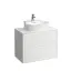 Laufen New Classic Тумба с раковиной, 77.5x45.5x60см, 2 ящиками, подвесная, цвет: белый глянцевый