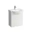 Laufen New Classic Тумба с раковиной, 57.5х31.5х67.5см, 2 ящика, подвесная, цвет: белый глянцевый