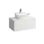 Laufen New Classic Тумба с раковиной, 77.5x45.5x34.5см, 1 ящиком, подвесная, цвет: белый глянцевый (для раковины 816852)