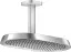 AXOR ShowerSphere Верхний душ 370/220 2jet с потолочным подсоединением, цвет: хром