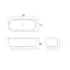 Ванна Dea Design Shadow DD8675.1700.R3 Emerald R3