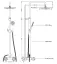 Душевой гарнитур Jorger BELLEDOR 631.20.415.000 chrome
