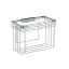 Полка для ванной Jorger EMPIRE ROYAL CRYSTAL 634.00.104.000 chrome
