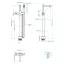 Напольный смеситель THG Marcel U3P-6508S