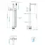 Напольный смеситель THG Marcel U3R-6508S