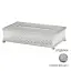 Контейнер для салфеток Cristal&Bronze CRISTAL TAILLE “LOSANGE” LISSE FS09P-A1-661 хрусталь/хром
