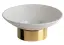 Мыльница Cristal&Bronze HÉMISPHÈRE FS13-D1-601 белый Лиможский фарфор/золото