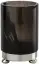 Стакан Cristal&Bronze OBSIDIENNE LISSE FS11P-A1-611 Obsidienne lisse/POLISHED CHROME