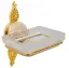 Мыльница Cristal&Bronze CYGNE FLAMANT C46-D1-516 золото