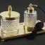Контейнер d.11*h15 Clear crystal/Polished Soft Gold C13