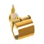 Держатель для туалетной бумаги Cristal&Bronze CYGNE FLAMANT C46-D1-503 золото
