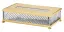 Контейнер для салфеток Cristal&Bronze INFINI FS14-D1-661 прозрачный хрусталь/золото