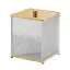 Корзина Cristal&Bronze INFINI FS14-D1-670 прозрачный хрусталь с огранкой Infini/золото