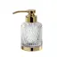 Дозатор Cristal&Bronze INFINI FS14-D1-630 прозрачный хрусталь/золото