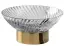Мыльница Cristal&Bronze INFINI FS14-D1-601 прозрачный хрусталь/золото