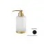 Дозатор Cristal&Bronze SATINÉ CISELÉ FS07C-C12-631 матовый хрусталь/MATT BLACK BRONZE