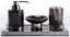 Поднос предметный 31*16 Obsidienne lisse/POLISHED CHROME