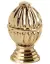 Запорный вентиль набортный 3/4", горячий, влево Polished Soft Gold