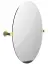 Зеркало для ванной Cristal&Bronze ALLIANCE C29-D3-506 Matt Soft Gold