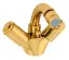 Смеситель для биде Cristal&Bronze ALLIANCE C29-D1-4101 золото