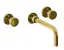 Смеситель для раковины Cristal&Bronze ALLIANCE C29-D1-1303 золото